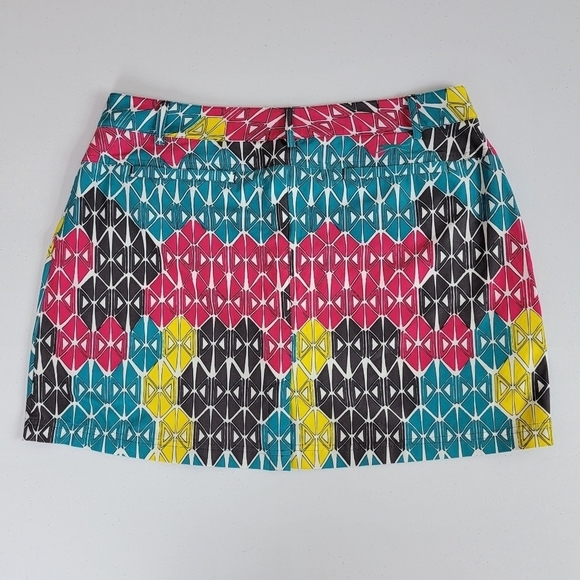 Slazenger Multi Color Golf/Pickleball Active Skirt/Skort Sz 10 - Picture 2 of 12